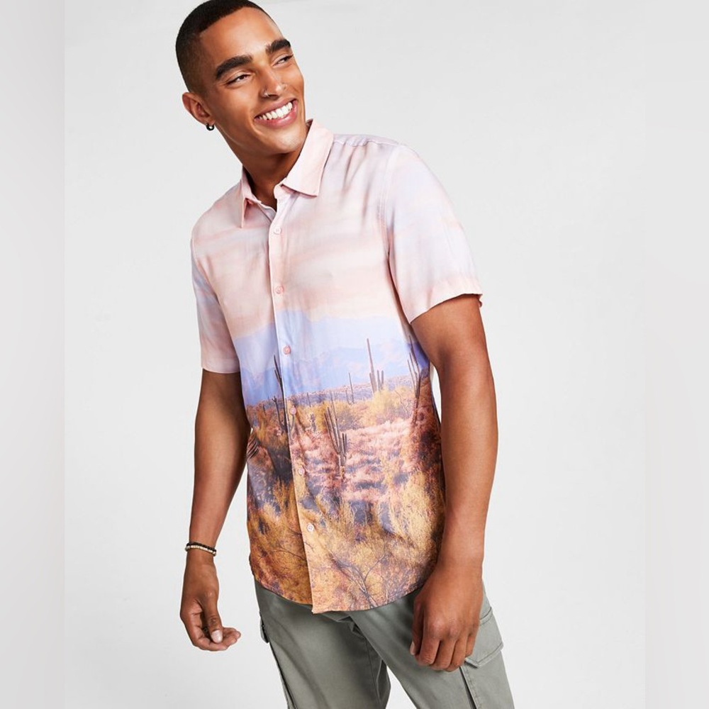 GUESS: Cactus‎ Challis Shirt
